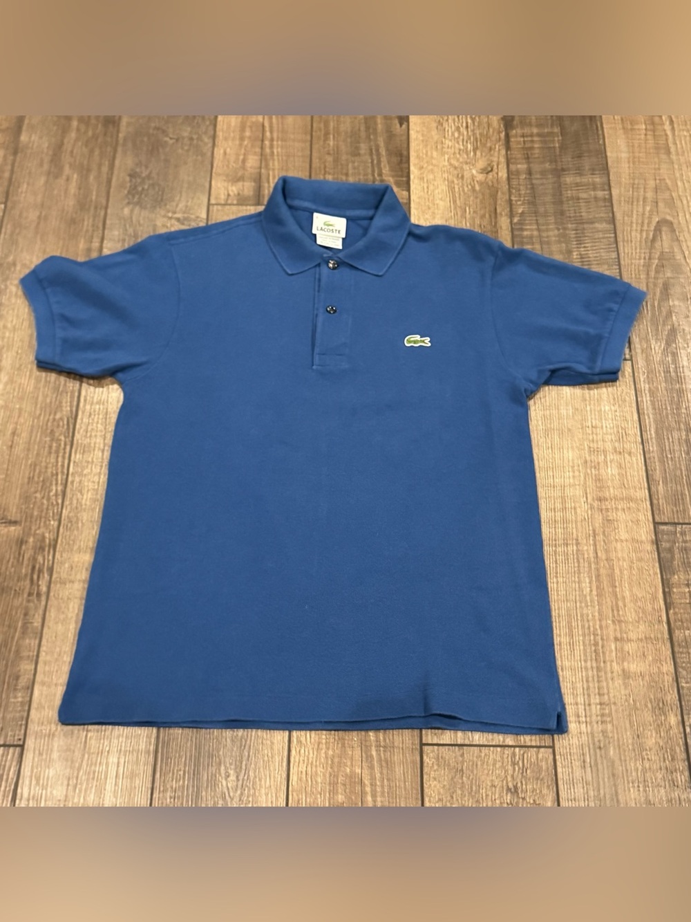 Lacoste RED Short Sleeve Polo Shirt 100% Cotton Size 3 / S